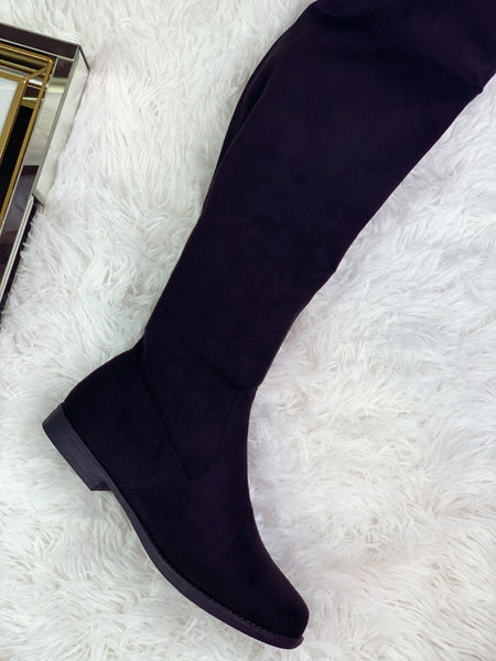 Jailyn Knee High Boot - Black - Shop Belloro